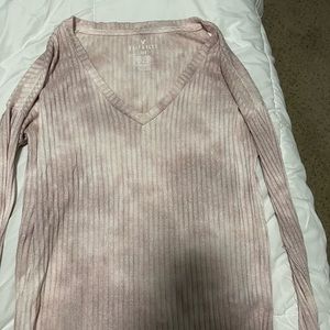 American eagle, soft and sexy long sleeve, XS, pink retro